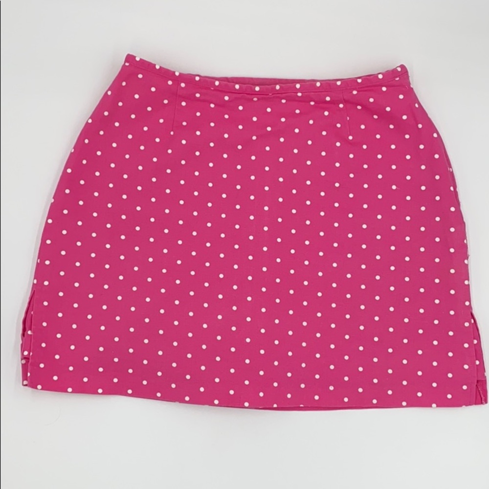 Briggs New York 90s Style Pink Mini Skort Skirt